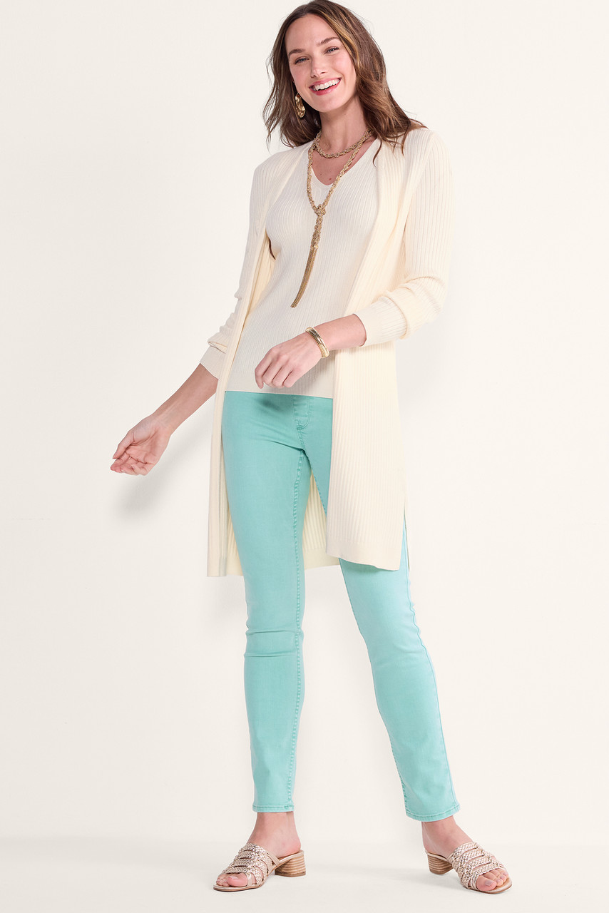 SoftEssential™ Ribbed Long Cardi1483