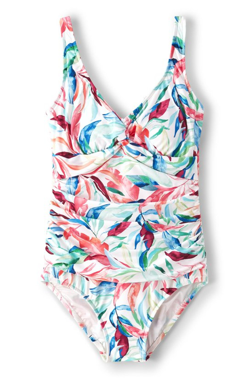 Maxine of Hollywood Twist Front One Piece