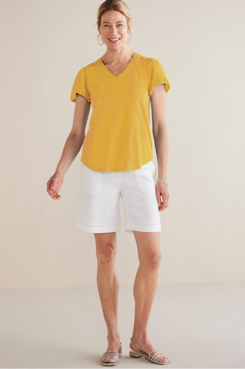 Philippa Gauze Sleeve Tee