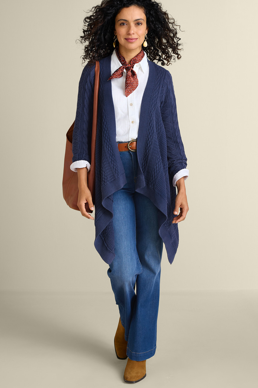 Minah Cable Knit Cardigan