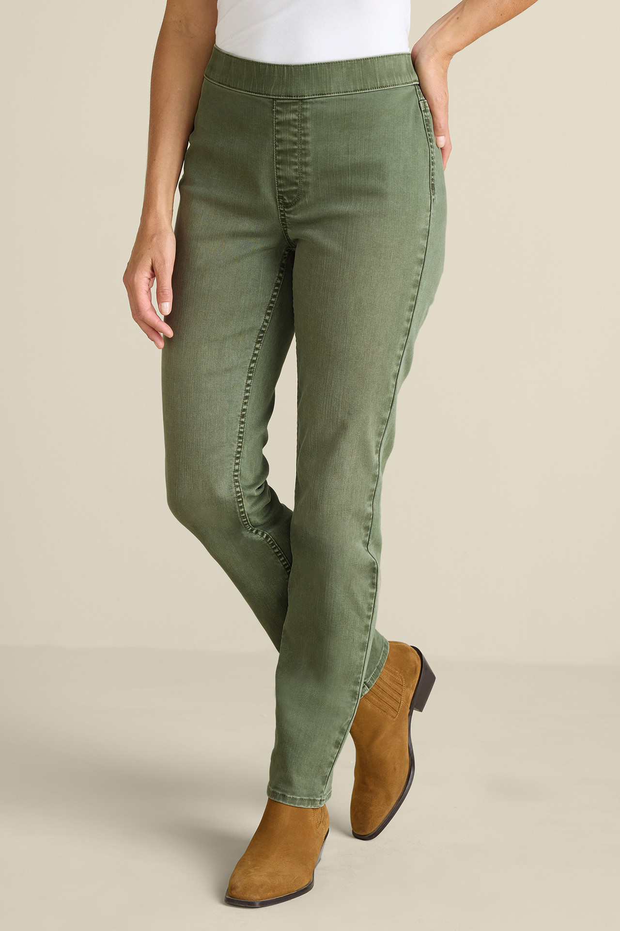 Ultimate Denim Pull-On Slim Leg Jeans1146