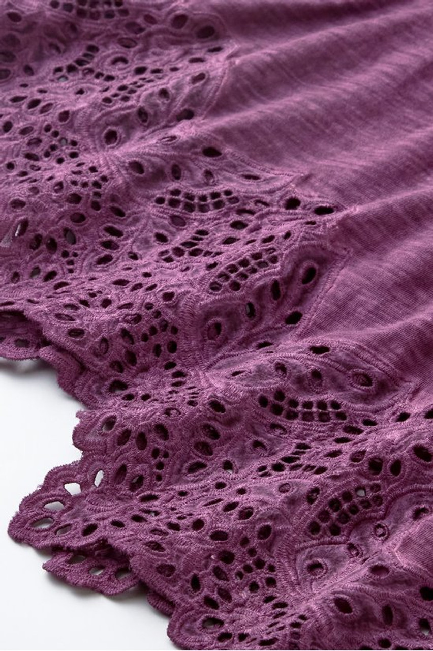 Ayesha Lace Trim Tunic