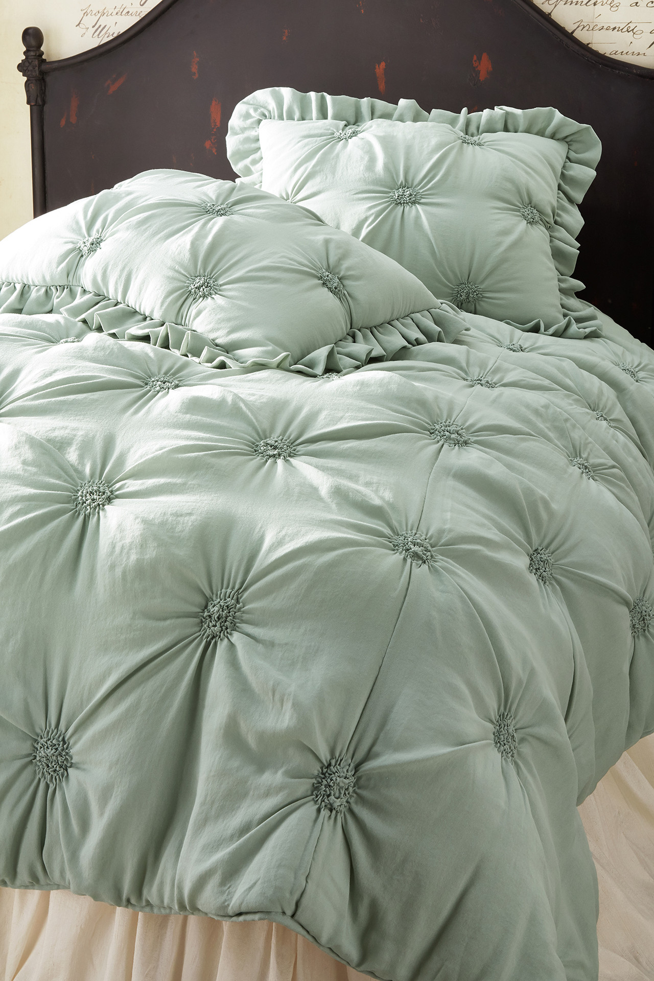 Lombardi Smocked Bed Sham