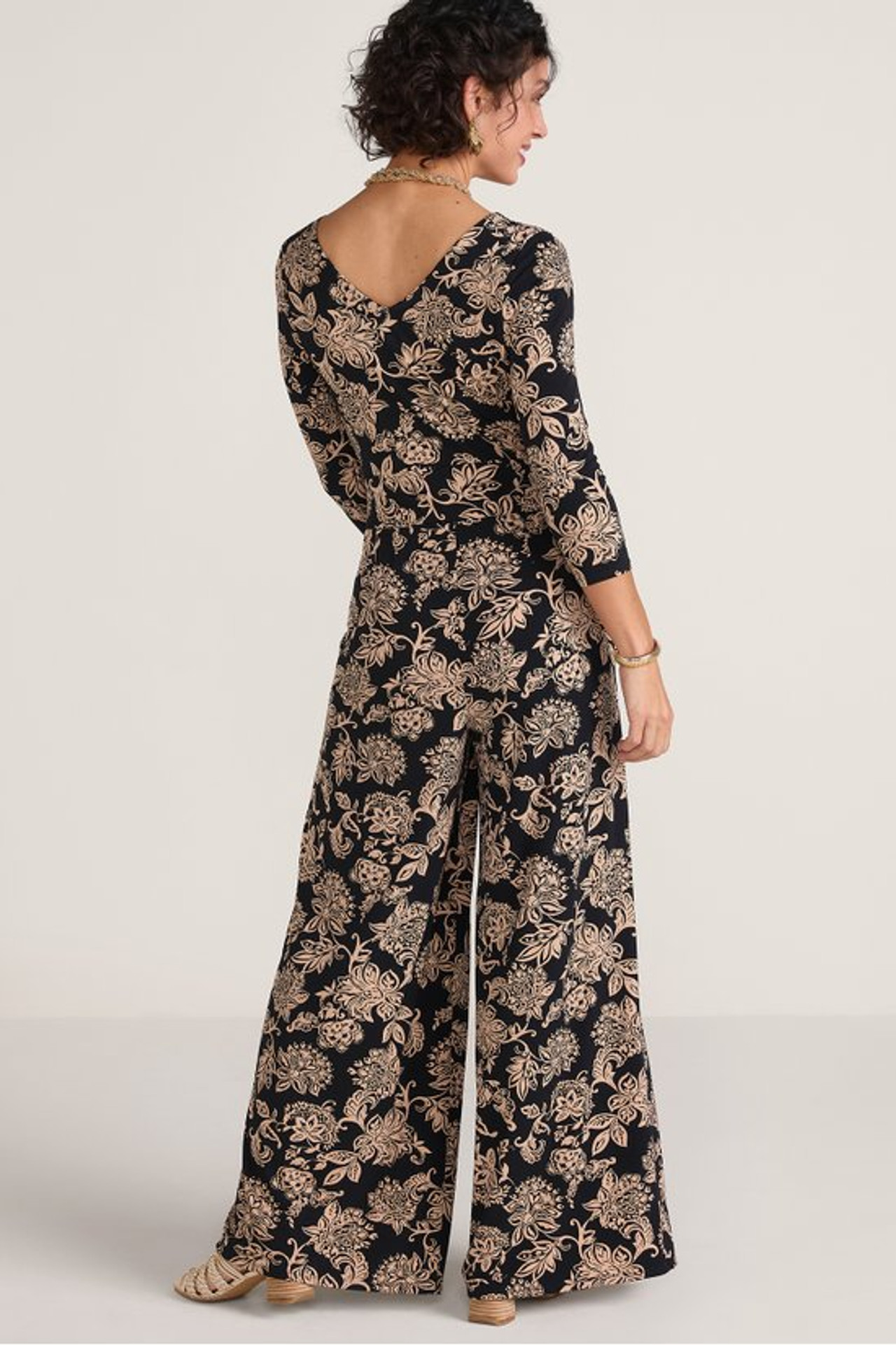 Penelope 3/4 Sleeve Jumpsuit