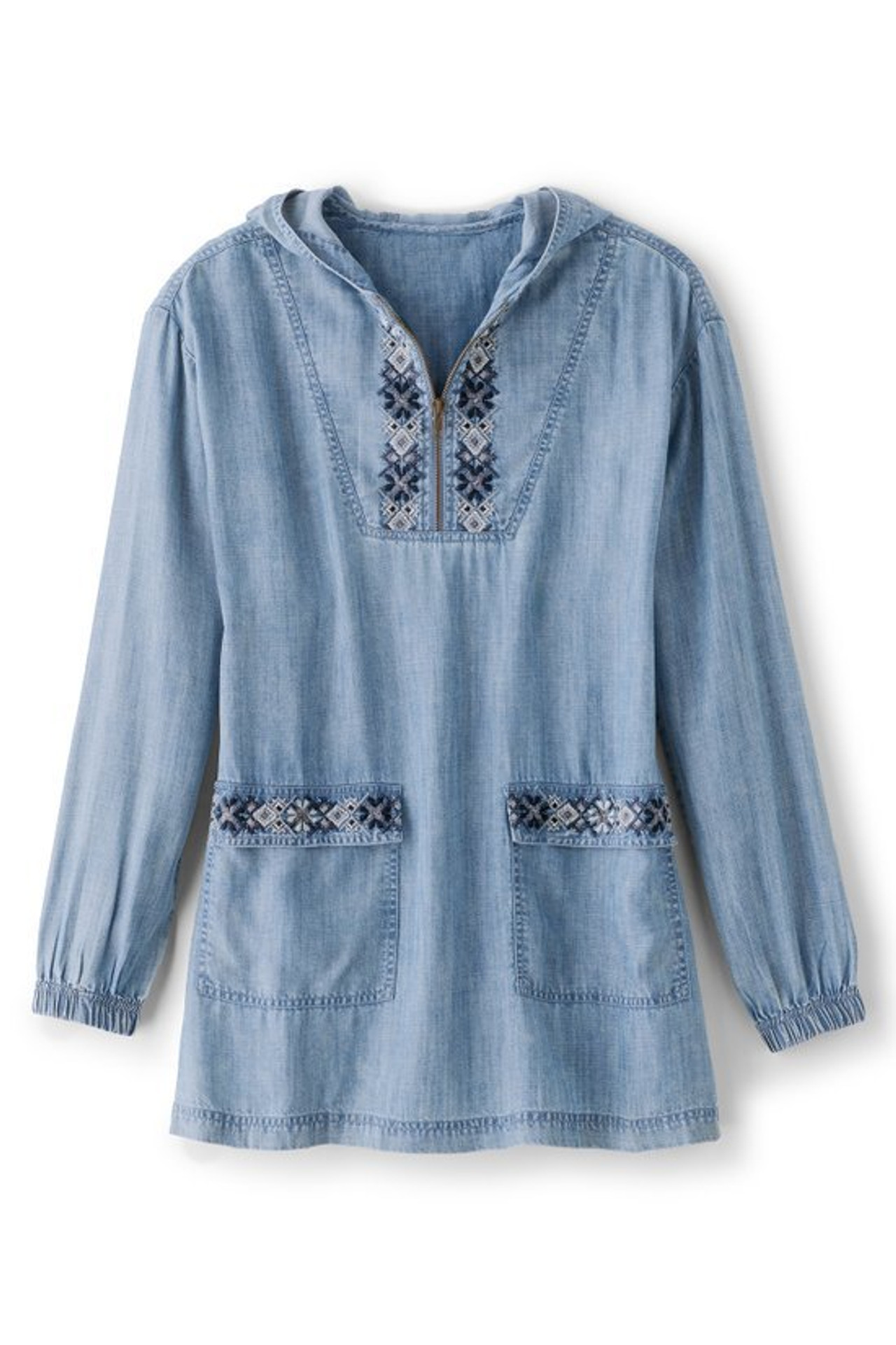 Evie Embroidered TENCEL™ Hoodie