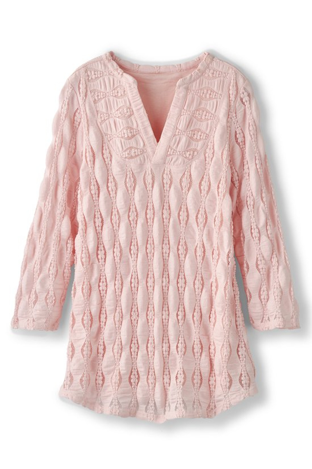 Priya Knit Lace Tunic