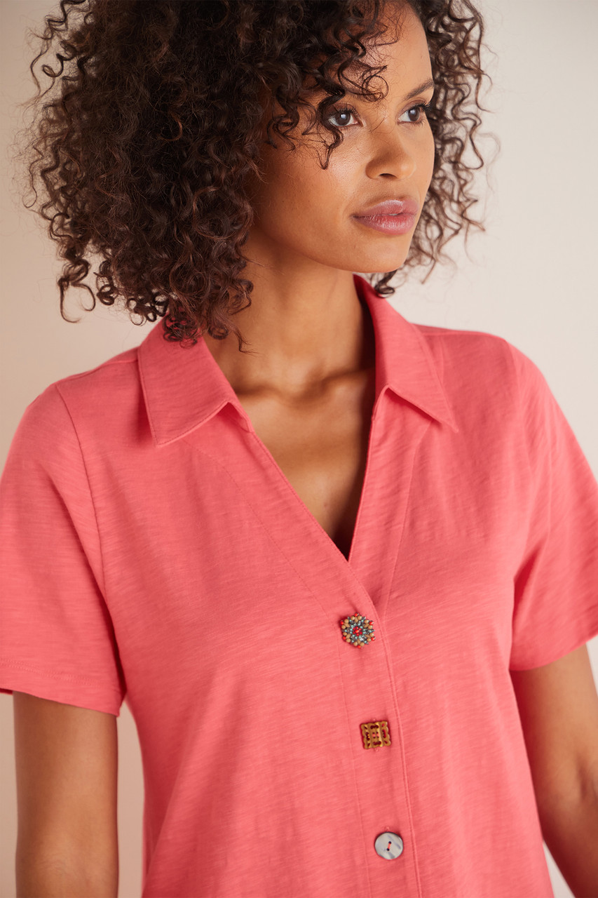 Danielle Button Dress1338