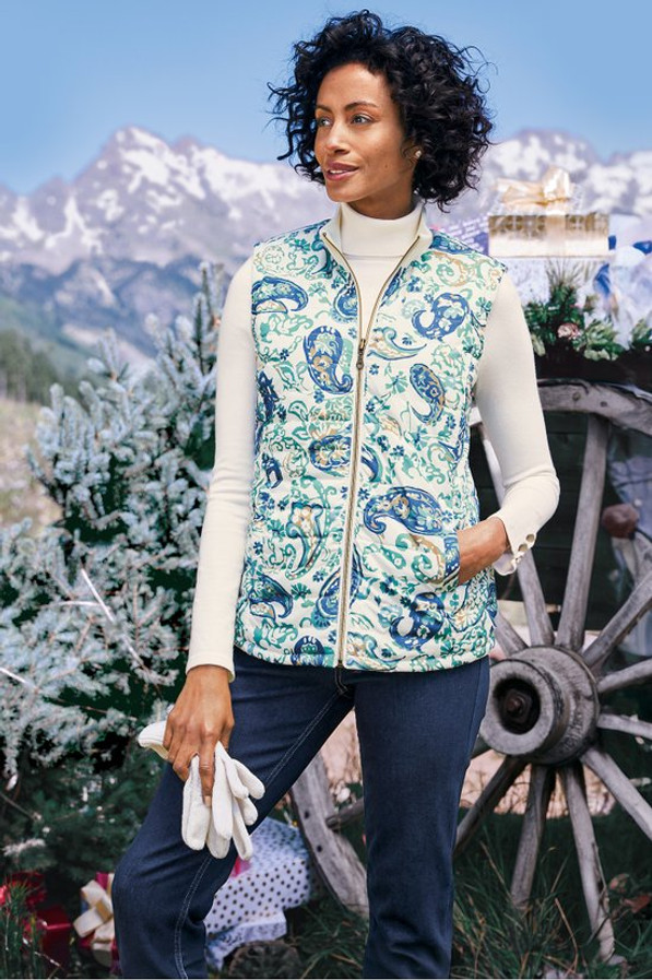 Sienna Reversible Puffer Vest