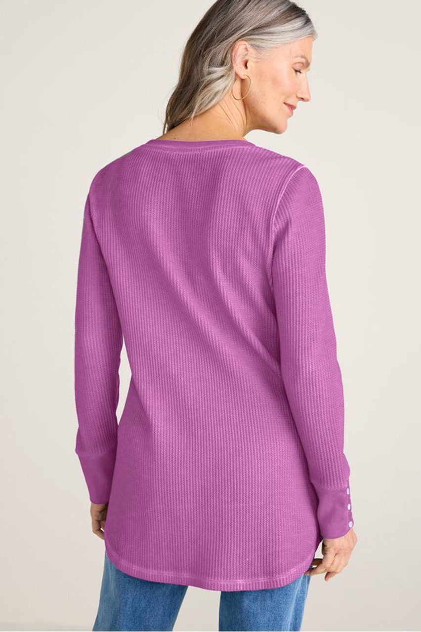 Arabella Waffle Knit Tunic