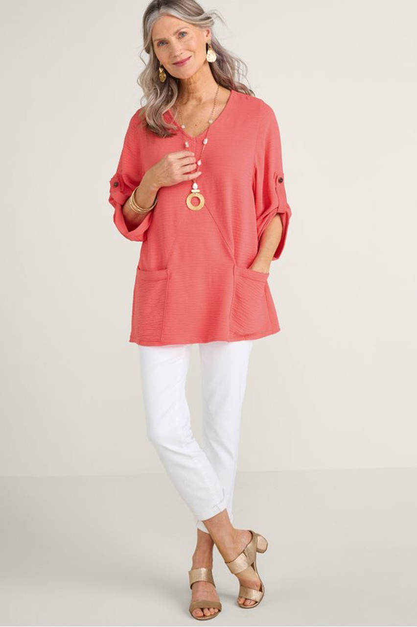 Josette Textured Tunic