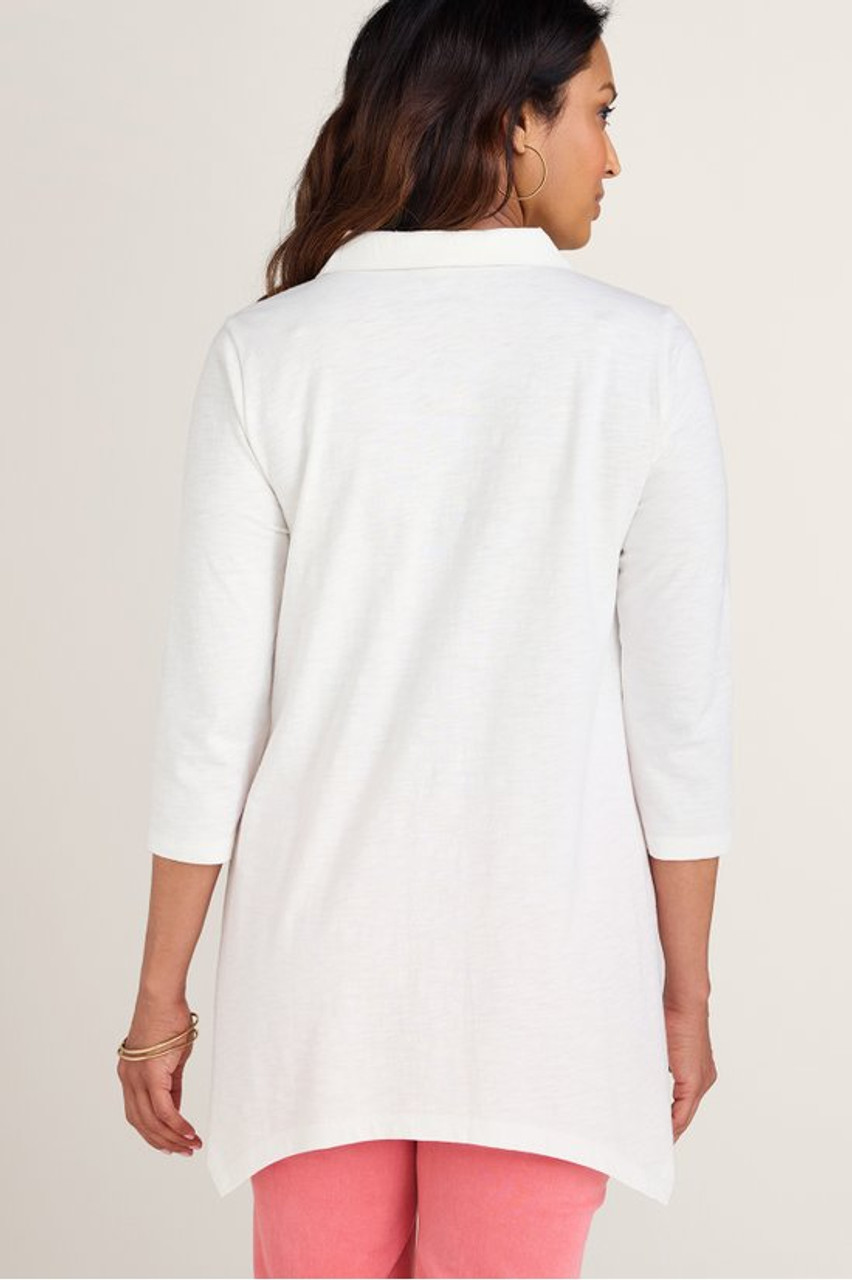 Danielle Button 3/4 Sleeve Tunic