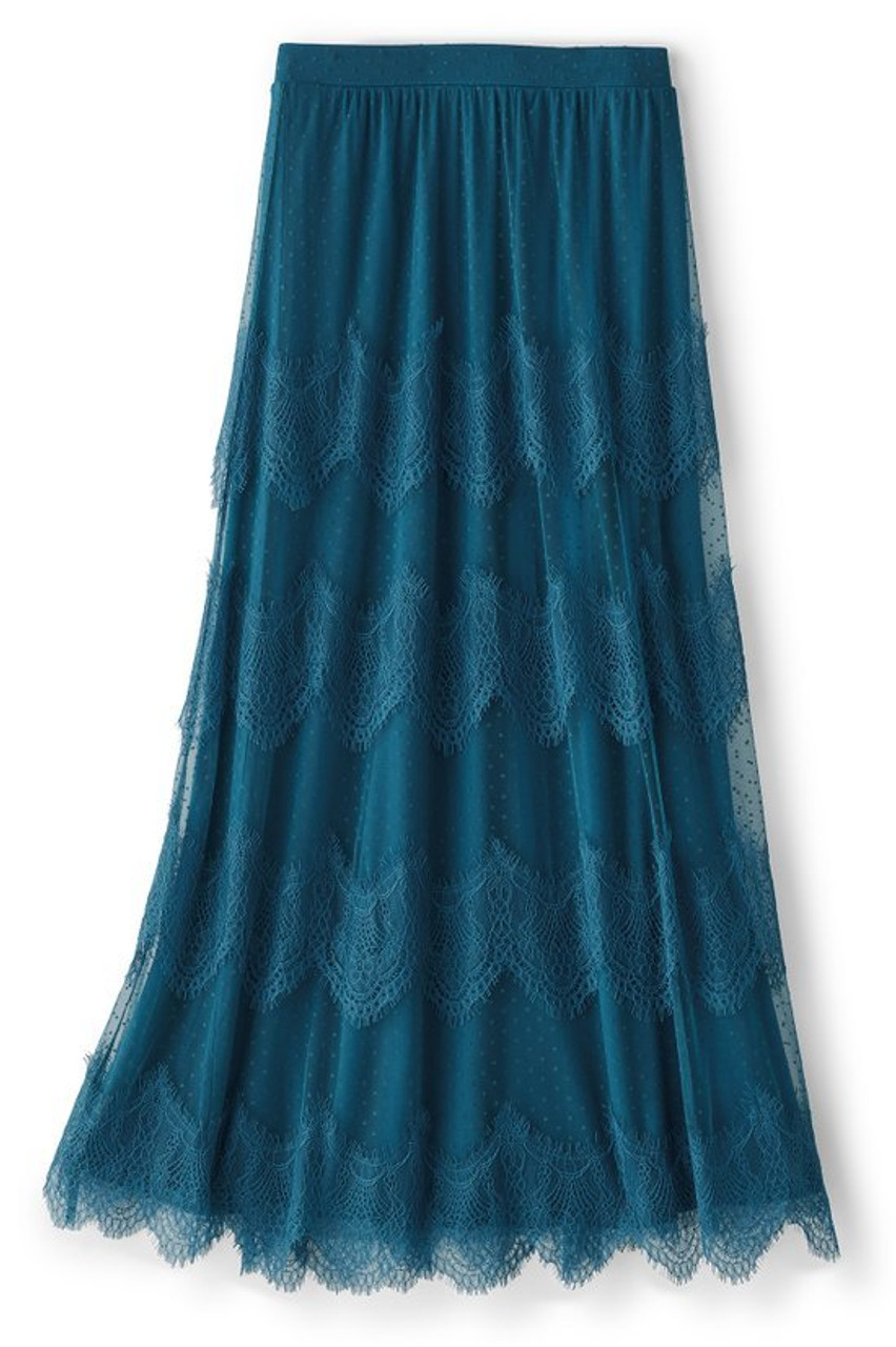 Frederica Lace Maxi Skirt