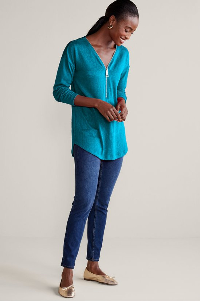 Valentina Zip Sweater   2216