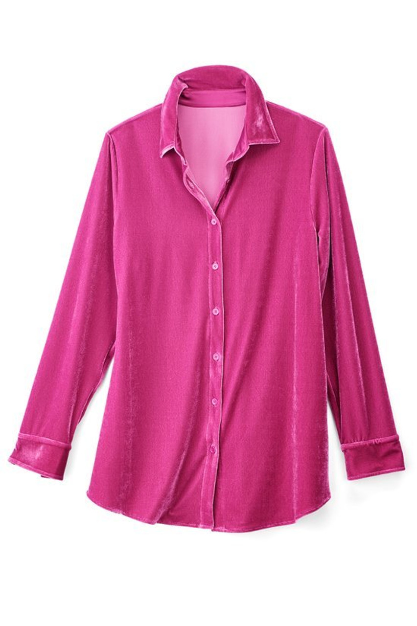 Velvet Boyfriend Tunic Shirt1479