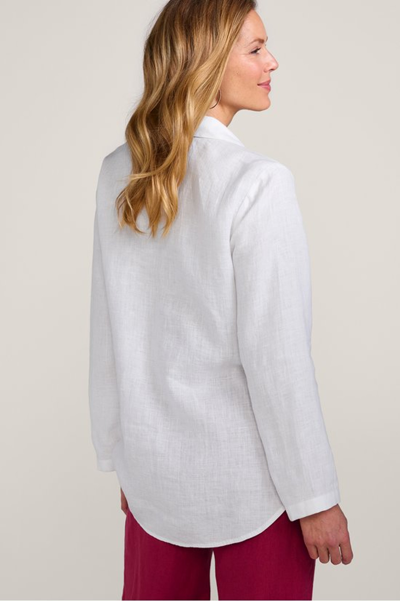 Outer Banks Linen Big Shirt