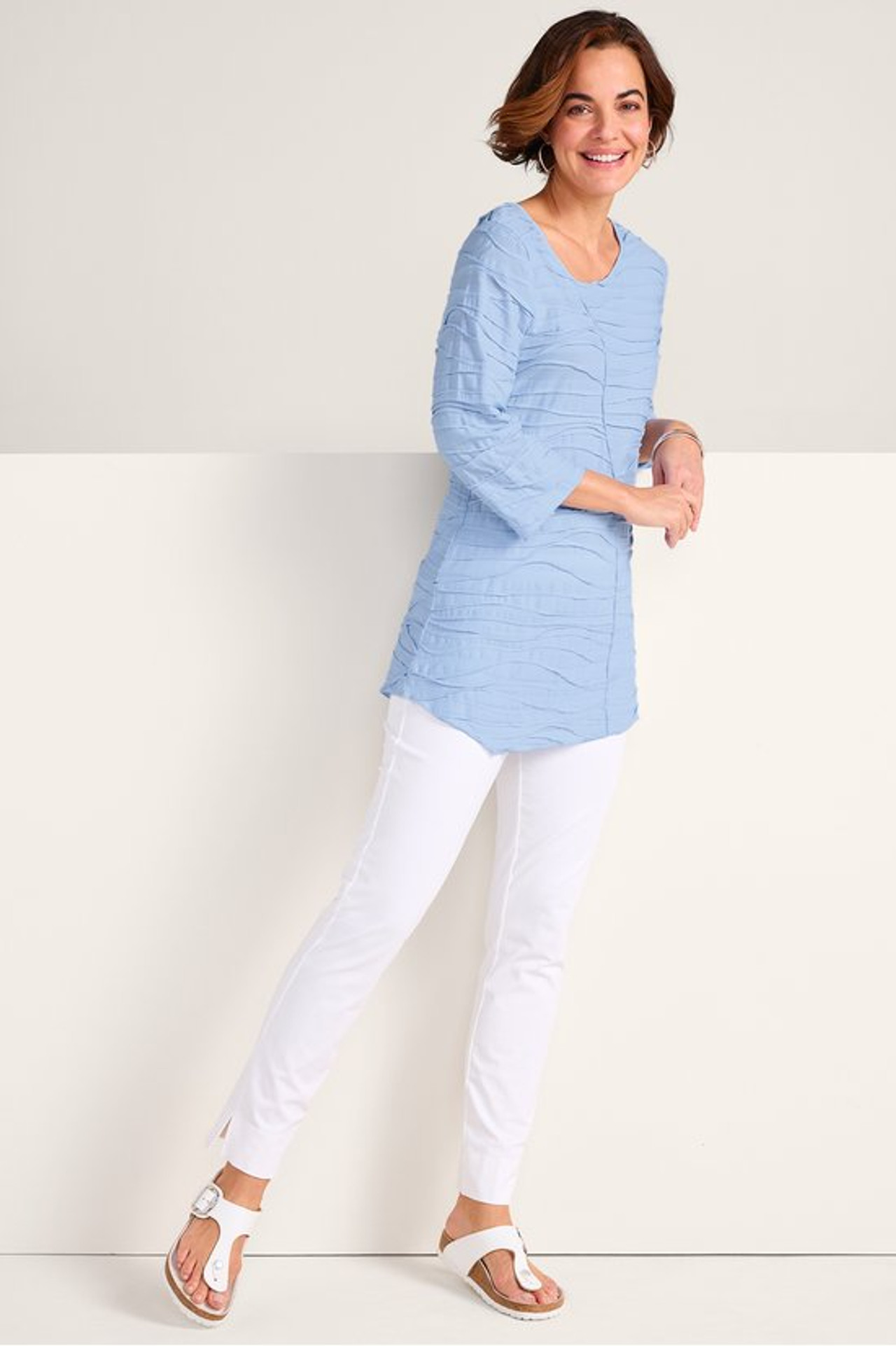 Hattie Textured Tunic