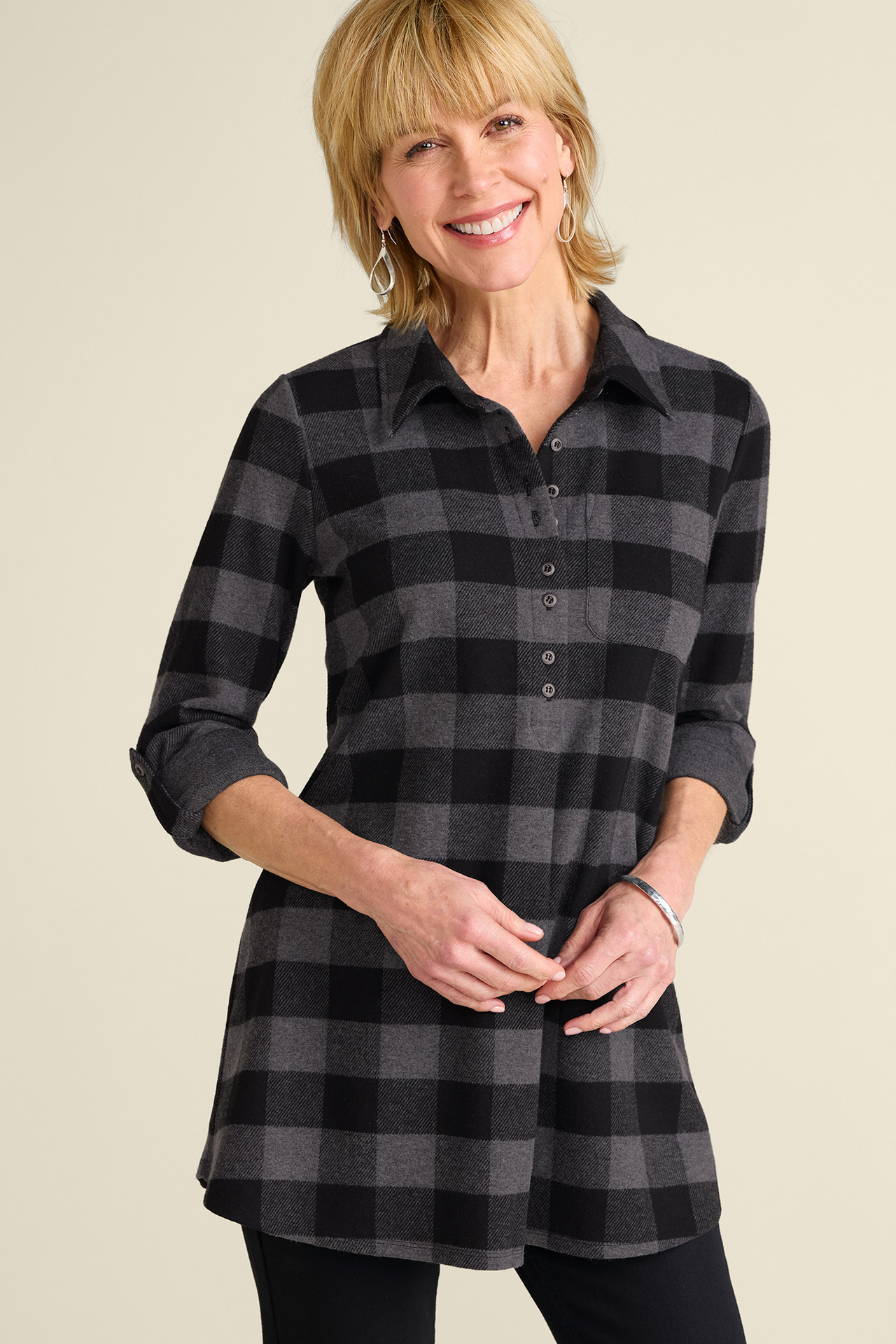 Mad About Plaid Tunic