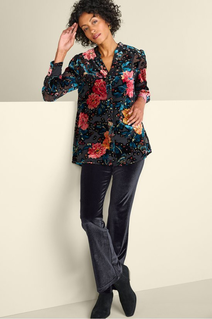 Gianna Velvet Bootcut Pants