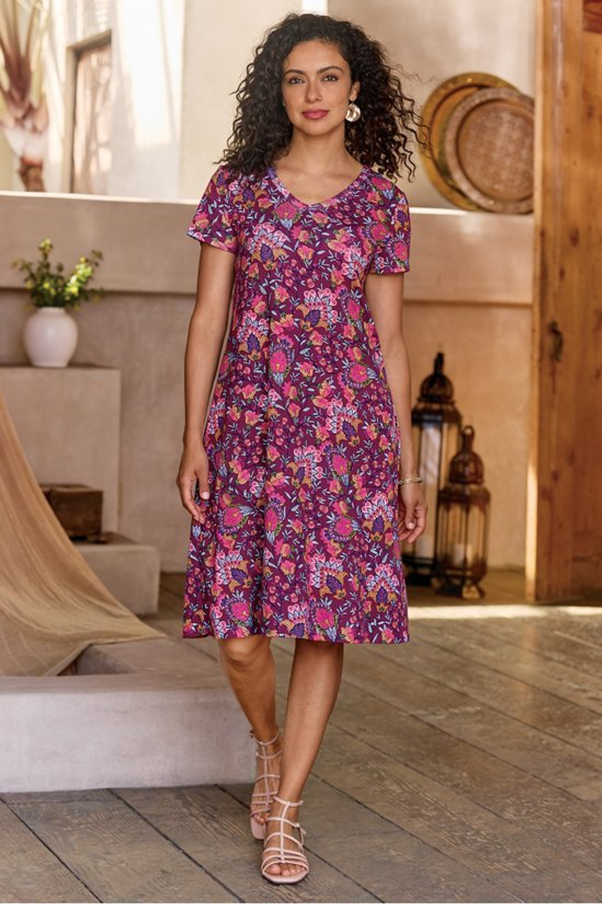 SoftEssential™ Supima® T-Shirt Dress