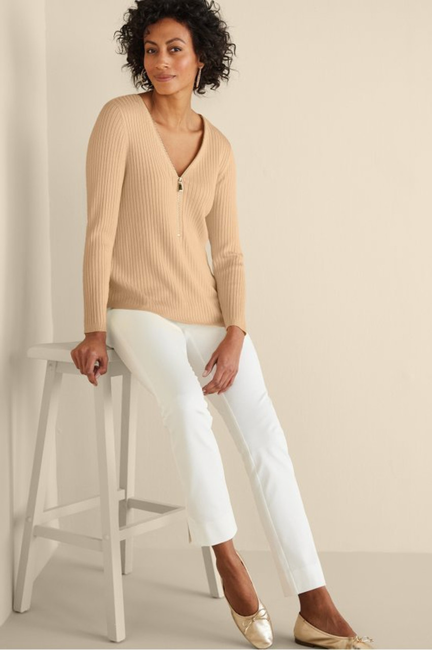 SoftEssential™ Ribbed Valentina Sweater