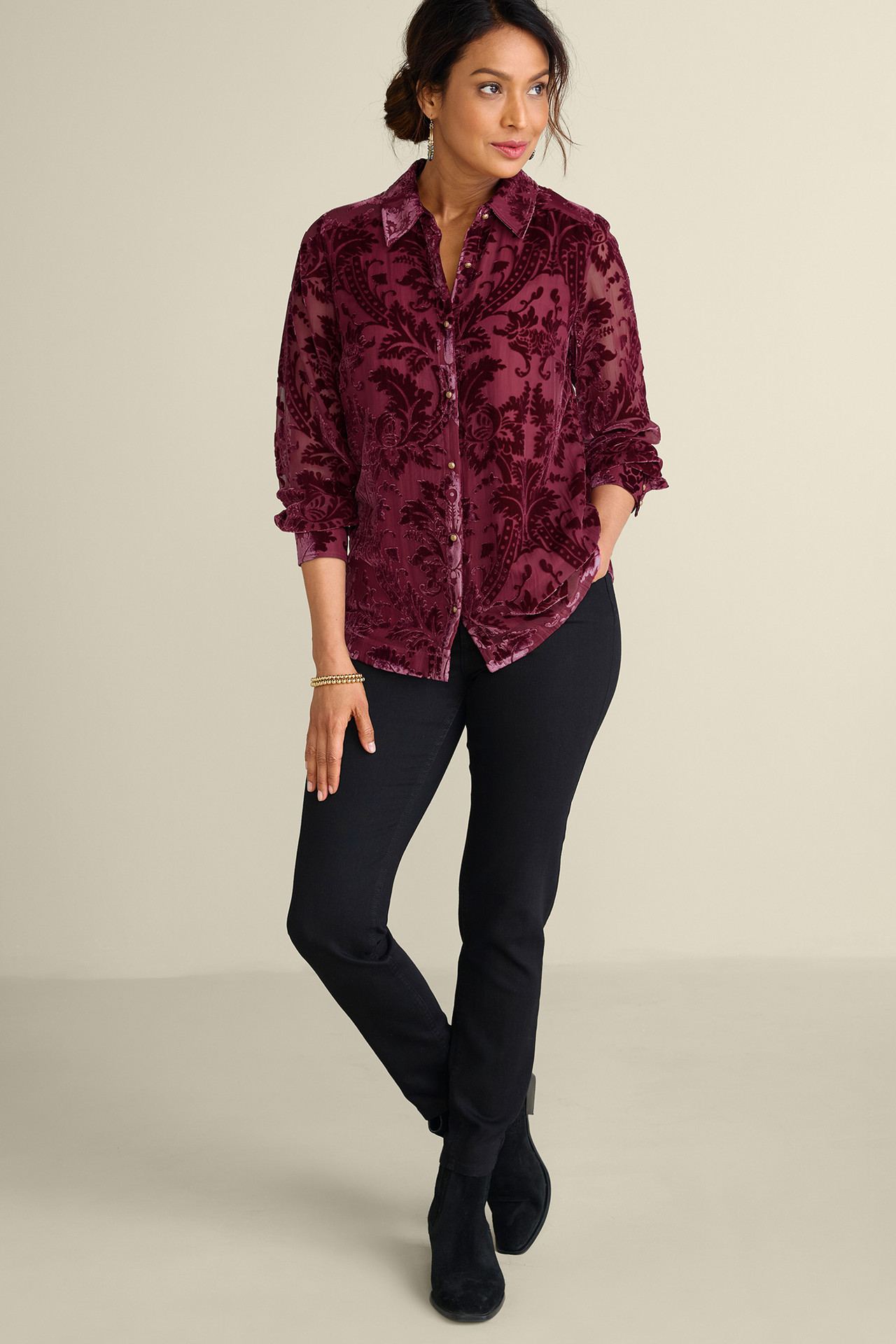 Floreat Velvet Shirt