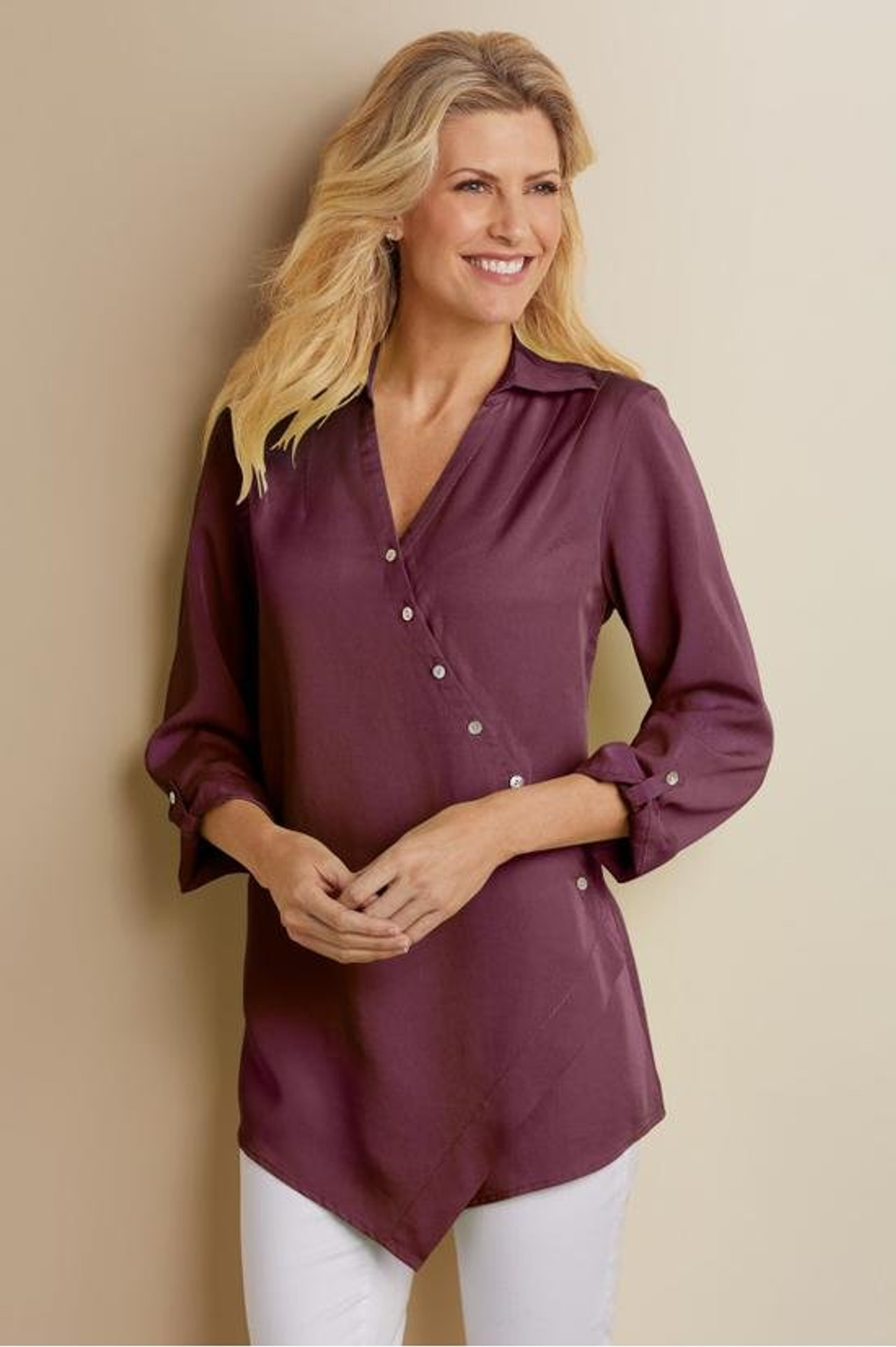 Washed TENCEL™ Tunic