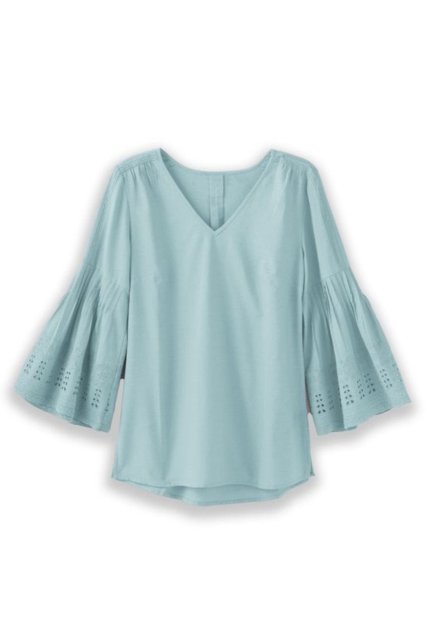 Heloise Eyelet Sleeve Tunic