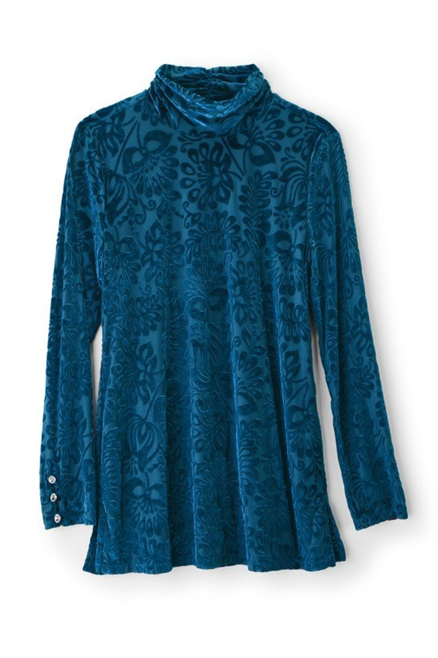 Walden Velvet Turtleneck