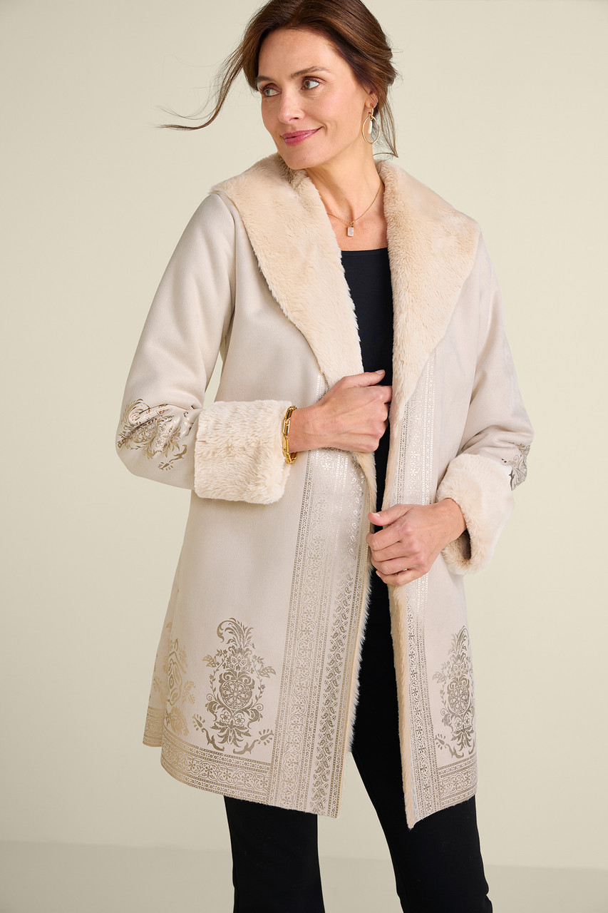 Anastasia Faux Shearling Coat