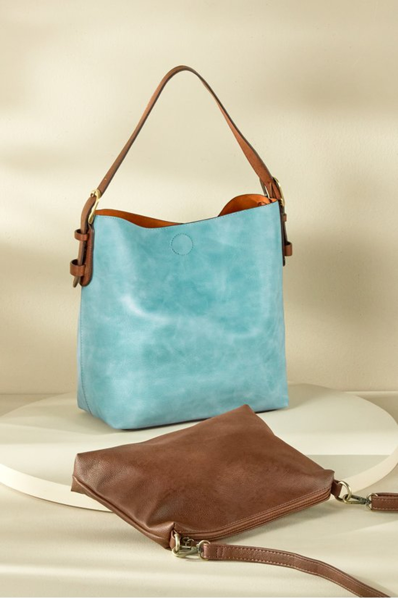 Gabrielle Vegan Leather Handbag