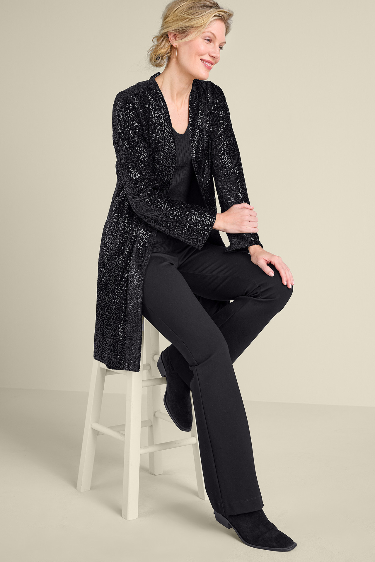 Valetta Sequin Topper