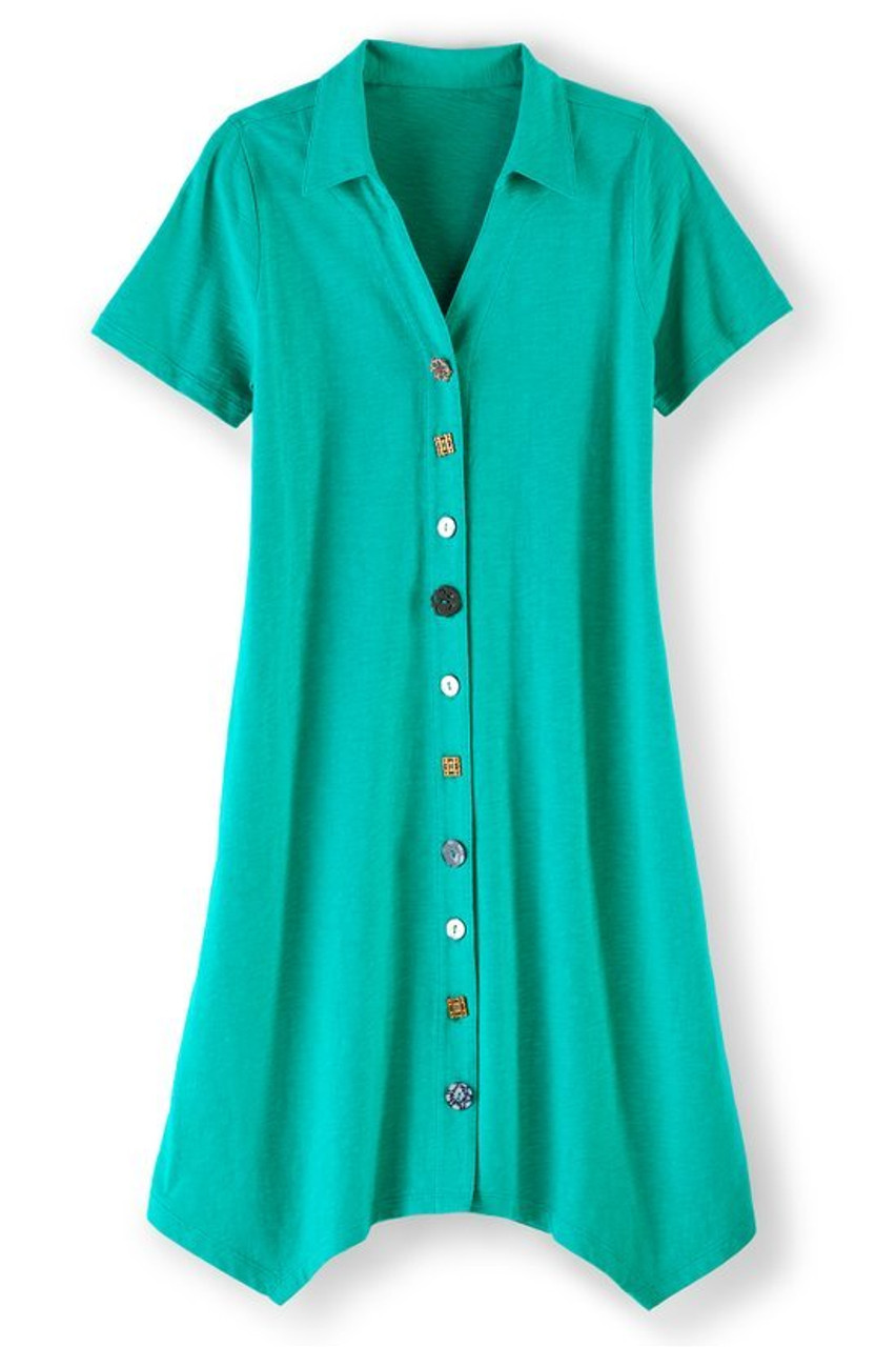 Danielle Button Dress1338