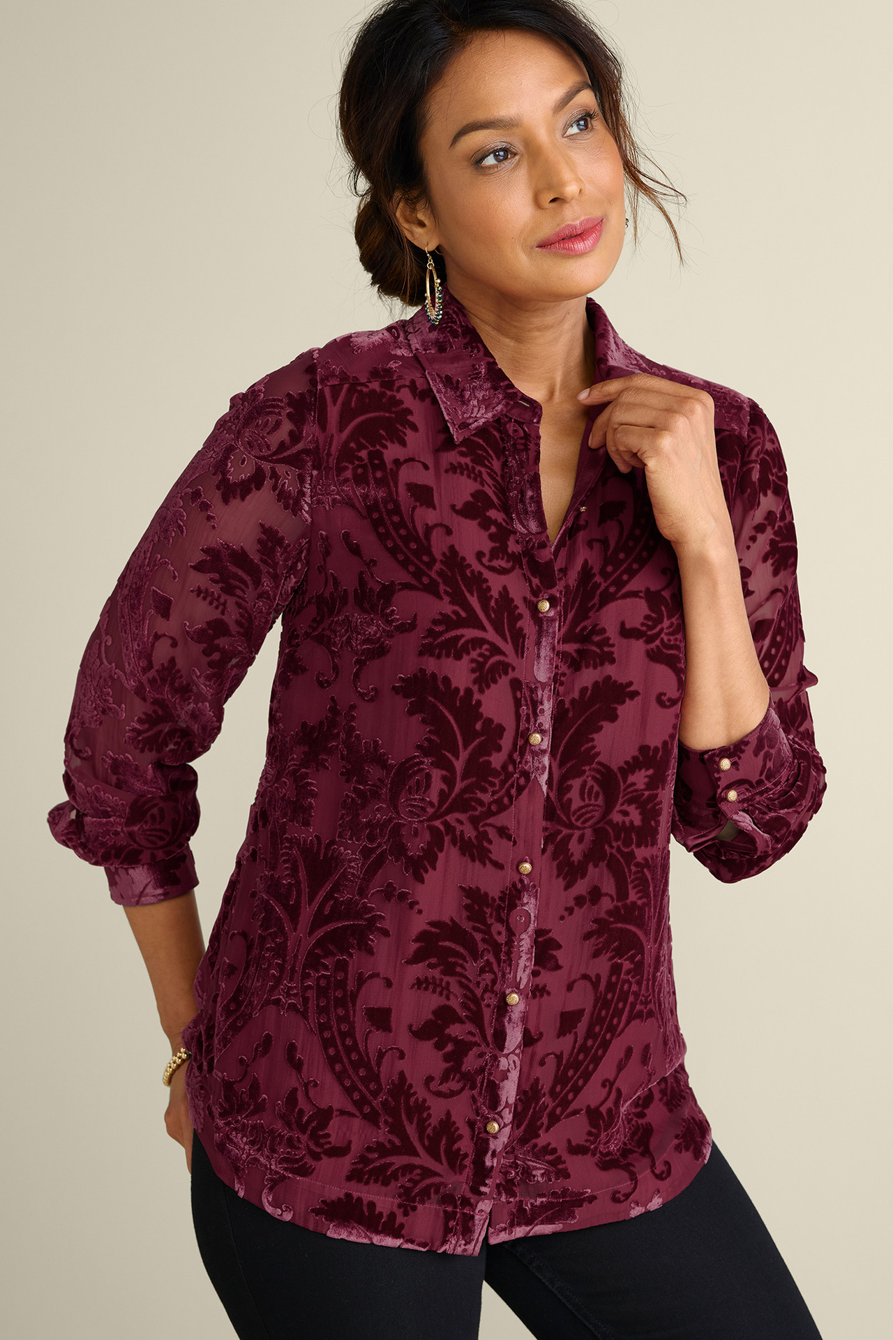 Floreat Velvet Shirt