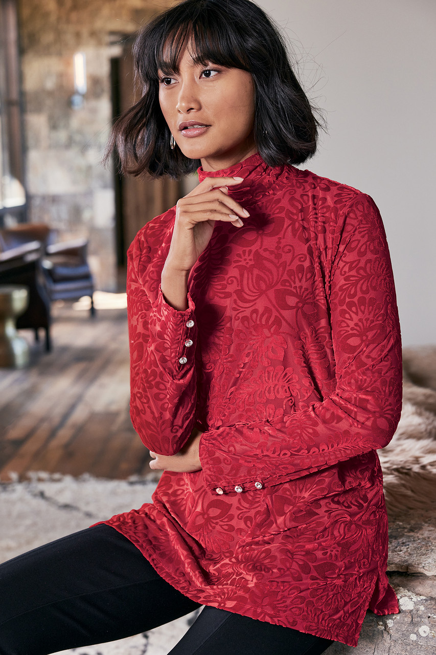 Walden Velvet Turtleneck