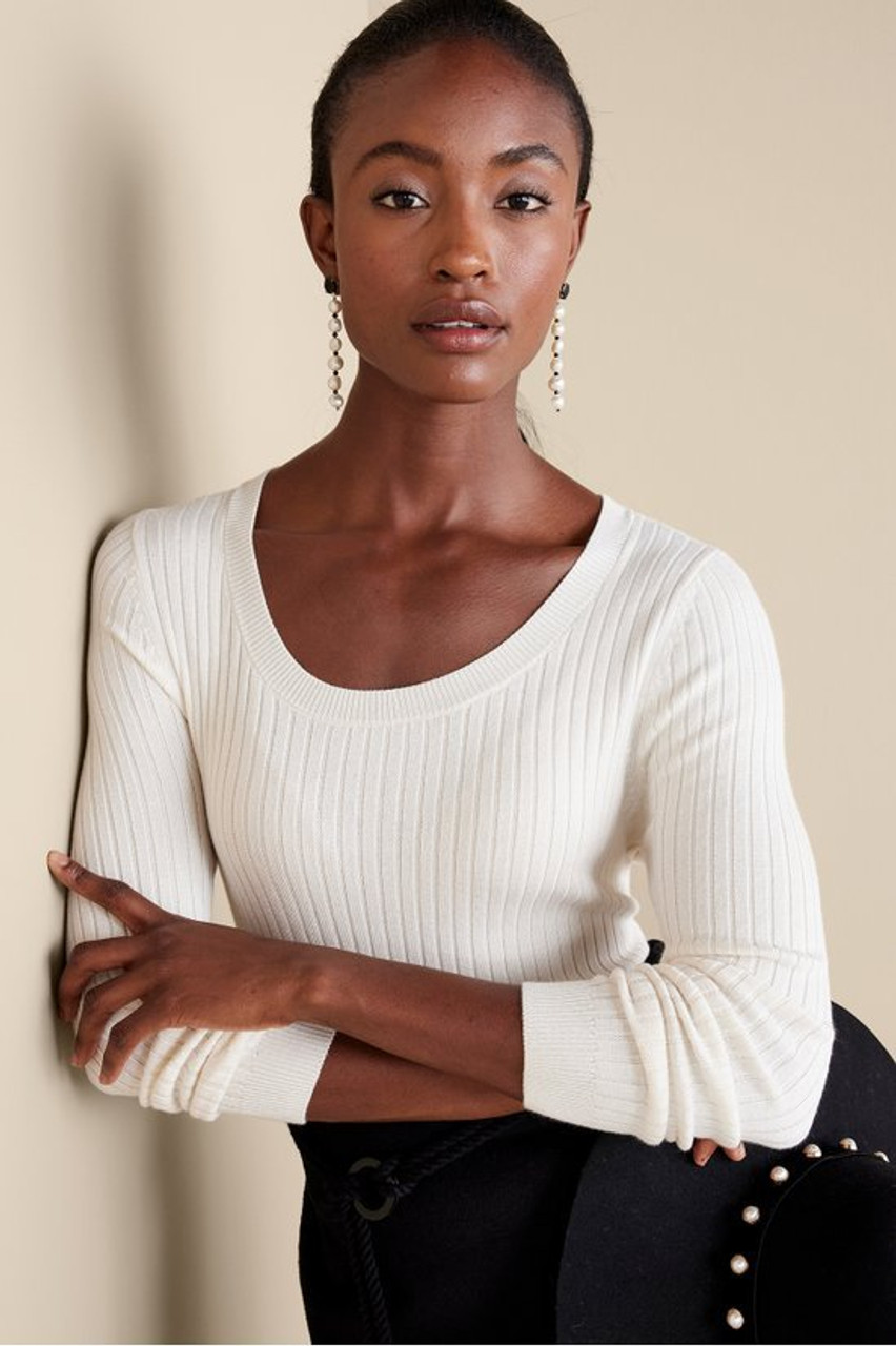 SoftEssential™ Ribbed Pullover Sweater