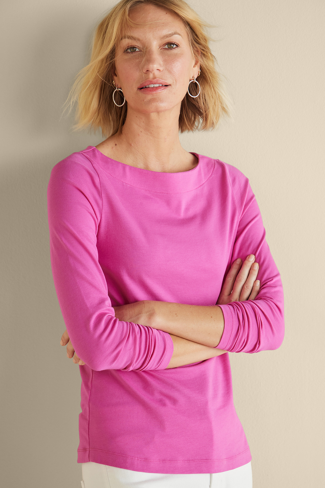 SoftEssential™ Supima Long Sleeve Tee I