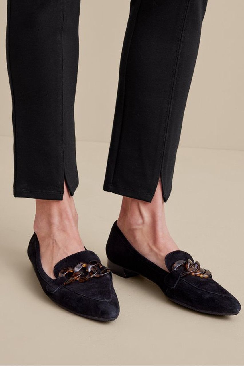 SoftEssential™ Ponte Slim Ankle Pants