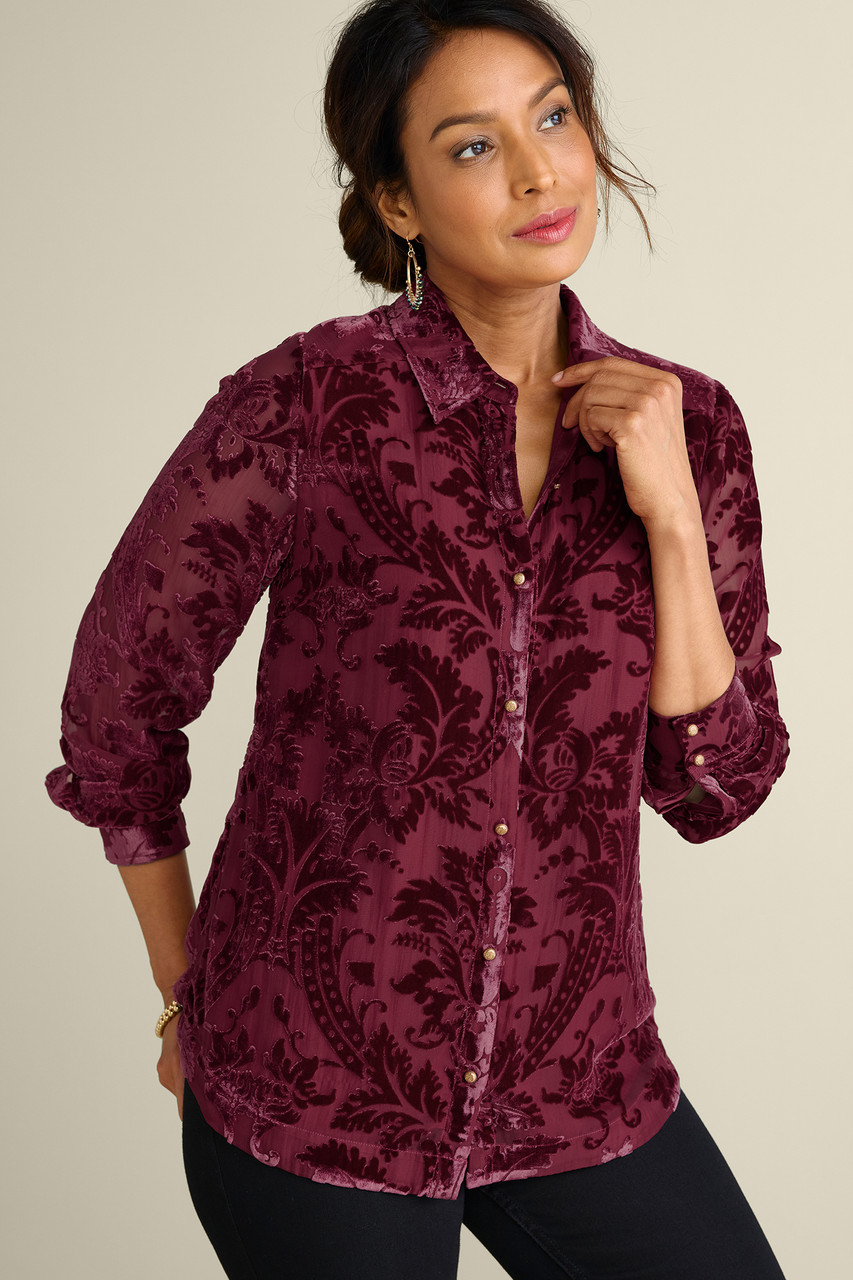 Floreat Velvet Shirt