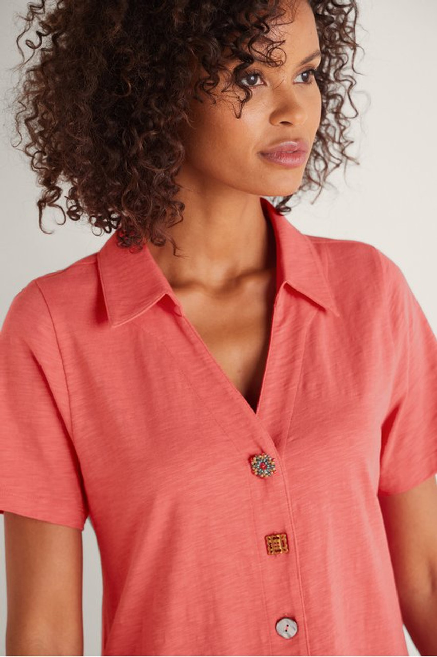 Danielle Button Dress1338