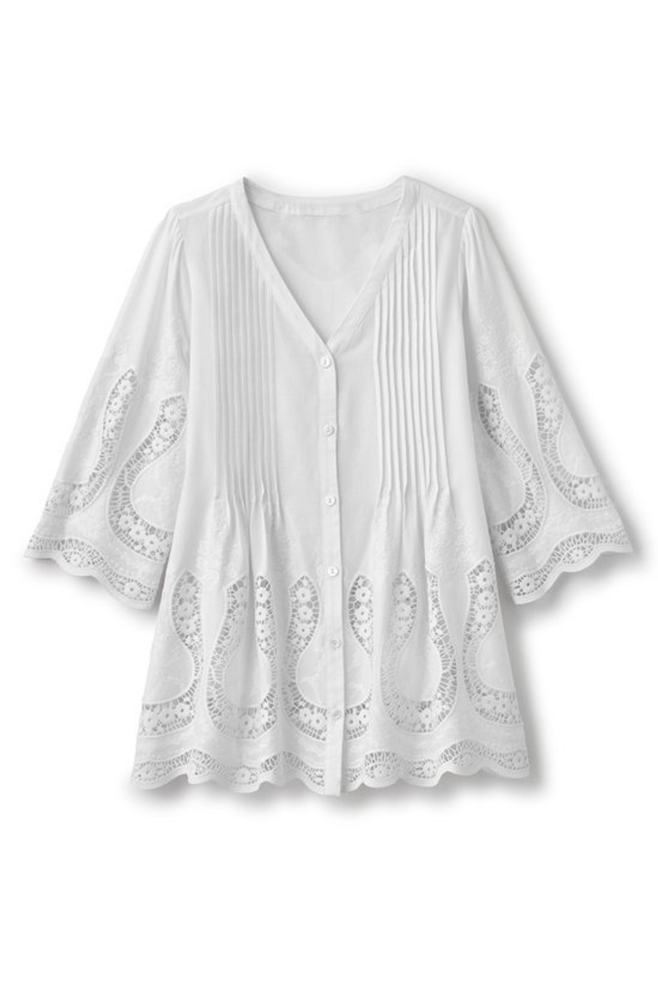 Trella Eyelet Top1203