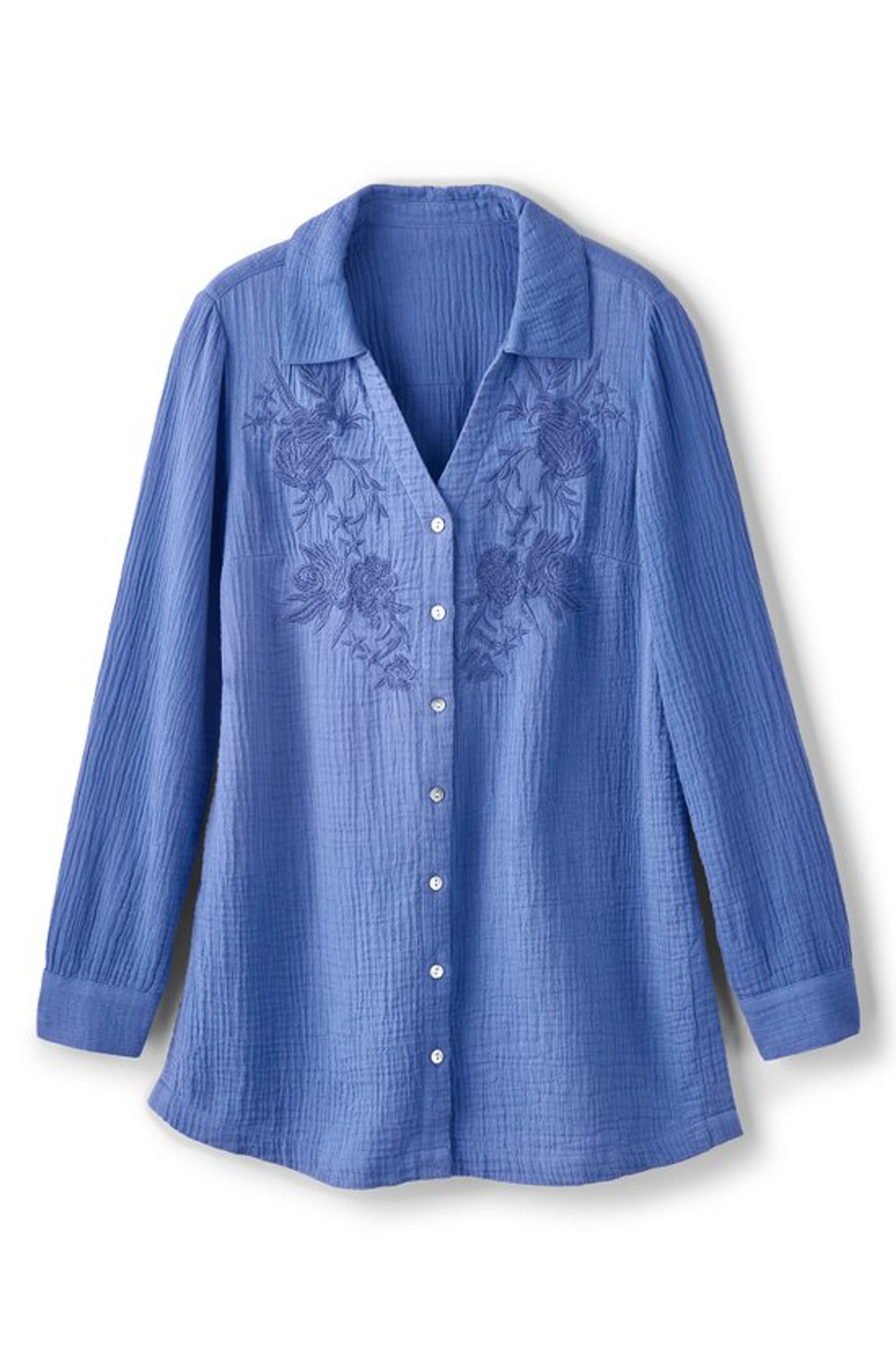 Escambia Gauze Tunic Shirt