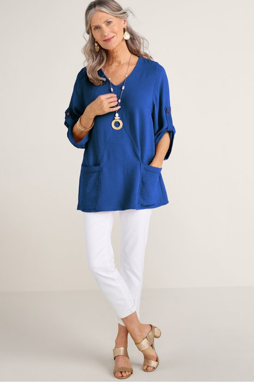 Josette Textured Tunic