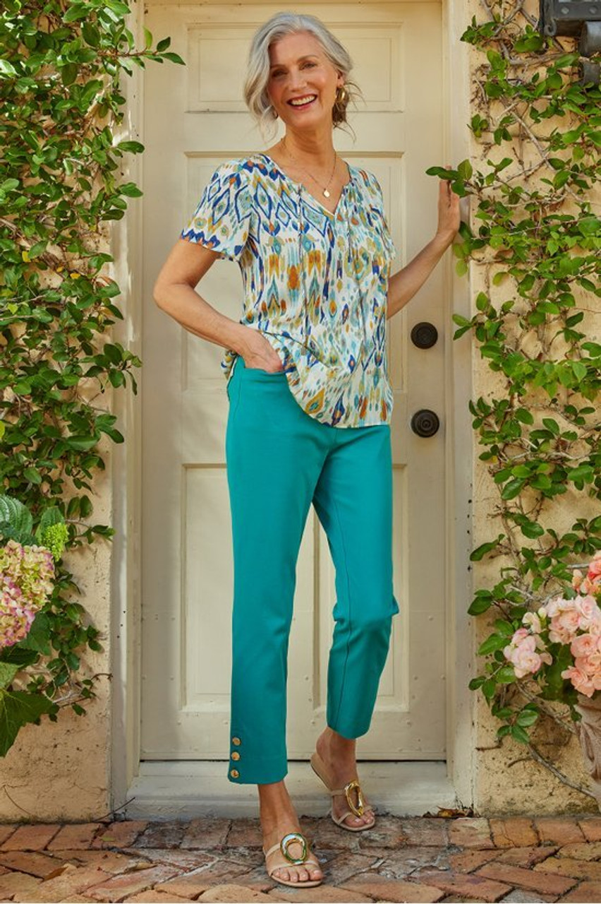 SoftEssential™ SUPERLA Slim Leg Crop Pants1194