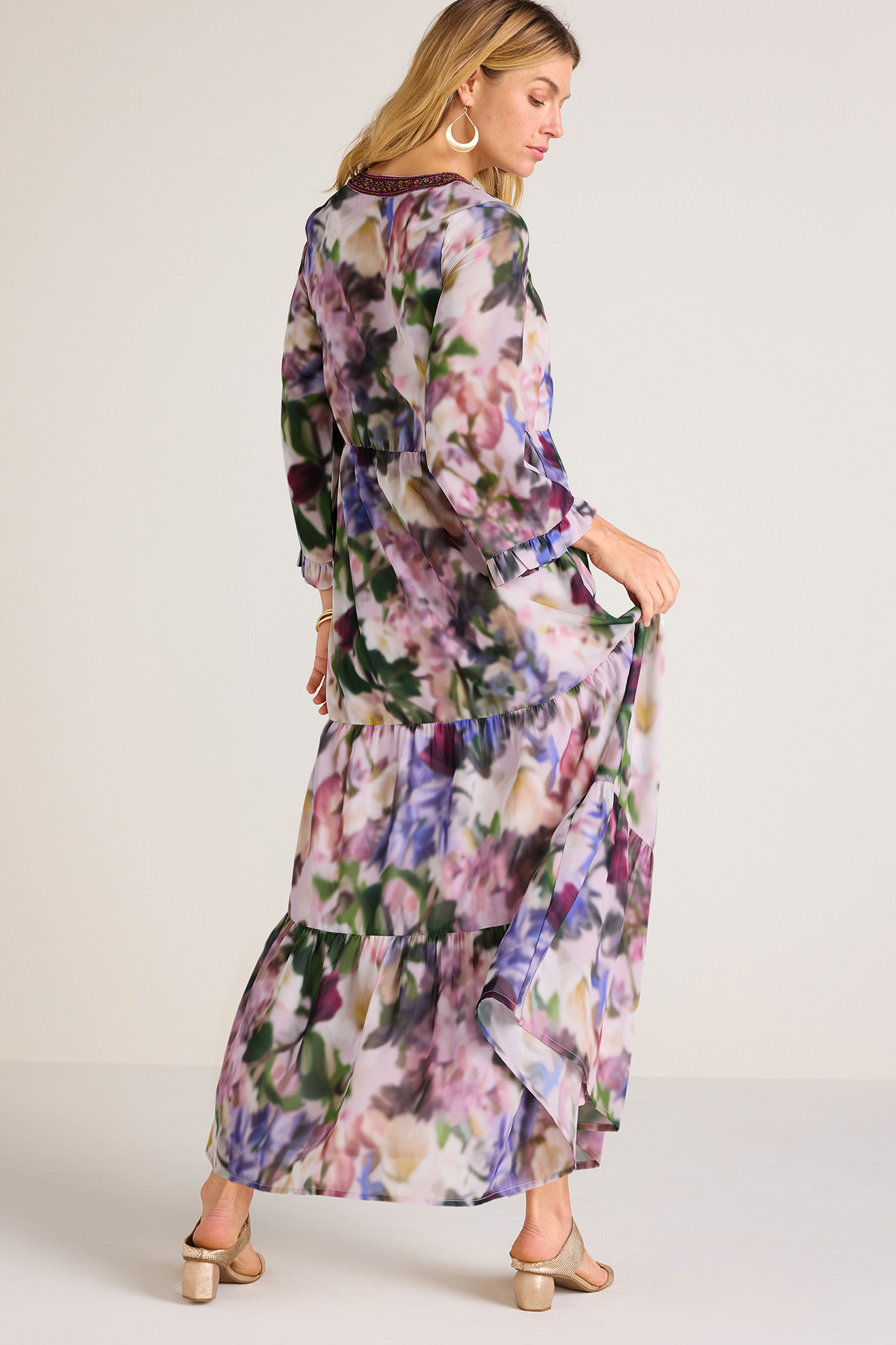 Baroque Maxi Dress