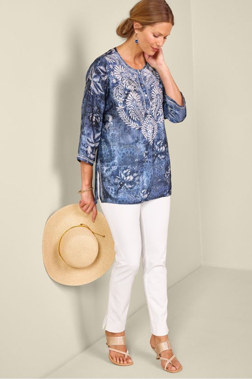 Silvia Embroidered Tunic