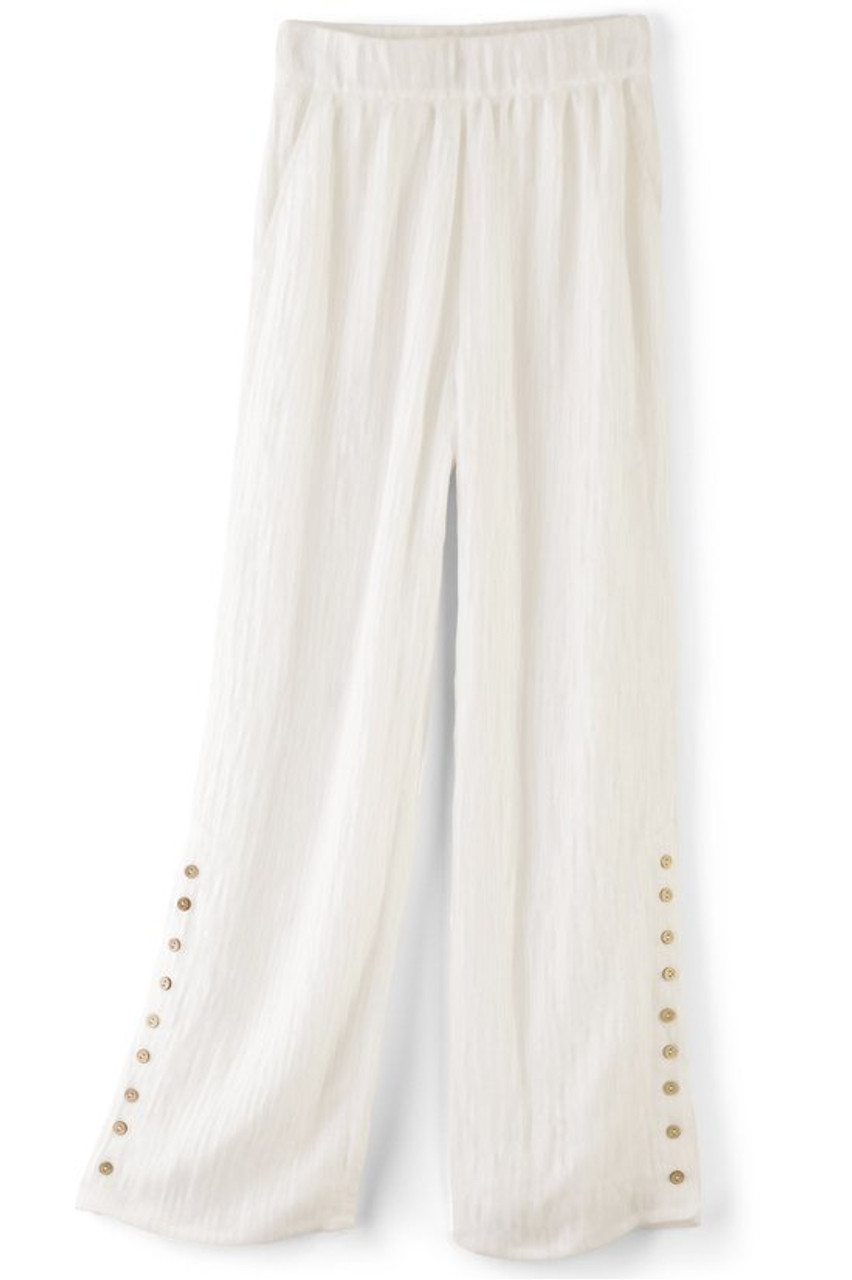 Oceo Gauze Wide-Leg Pants1474