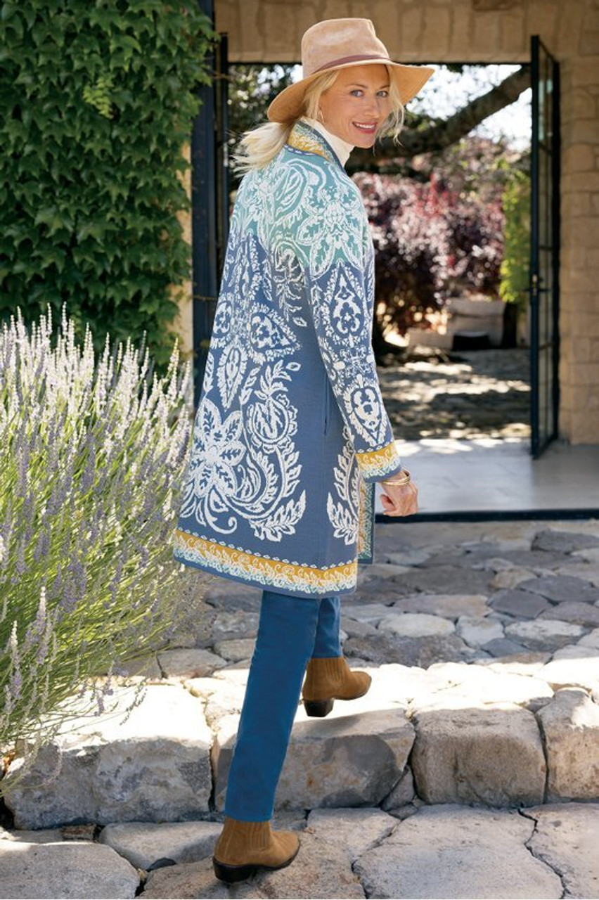 Ezer Jacquard Duster