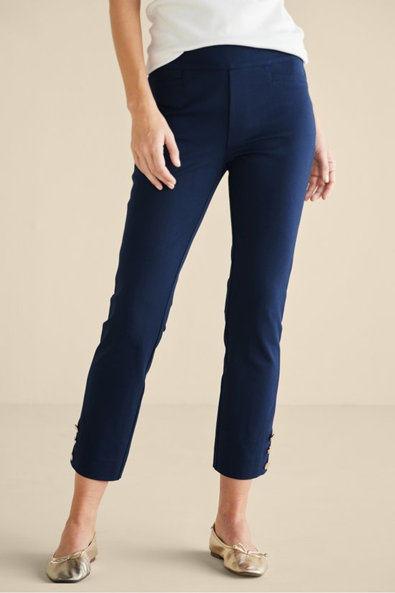 SoftEssential™ SUPERLA Slim Leg Crop Pants1194