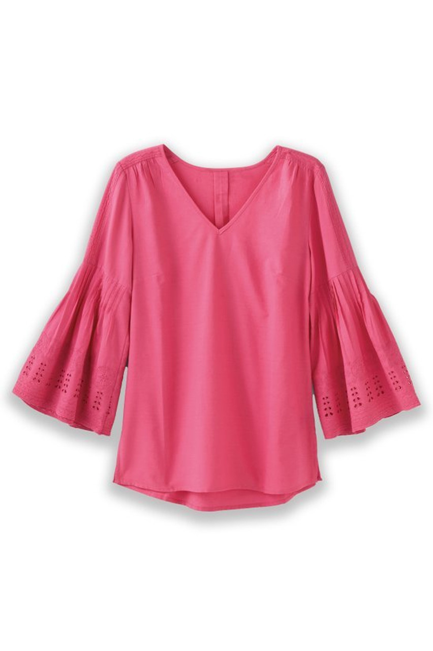 Heloise Eyelet Sleeve Tunic