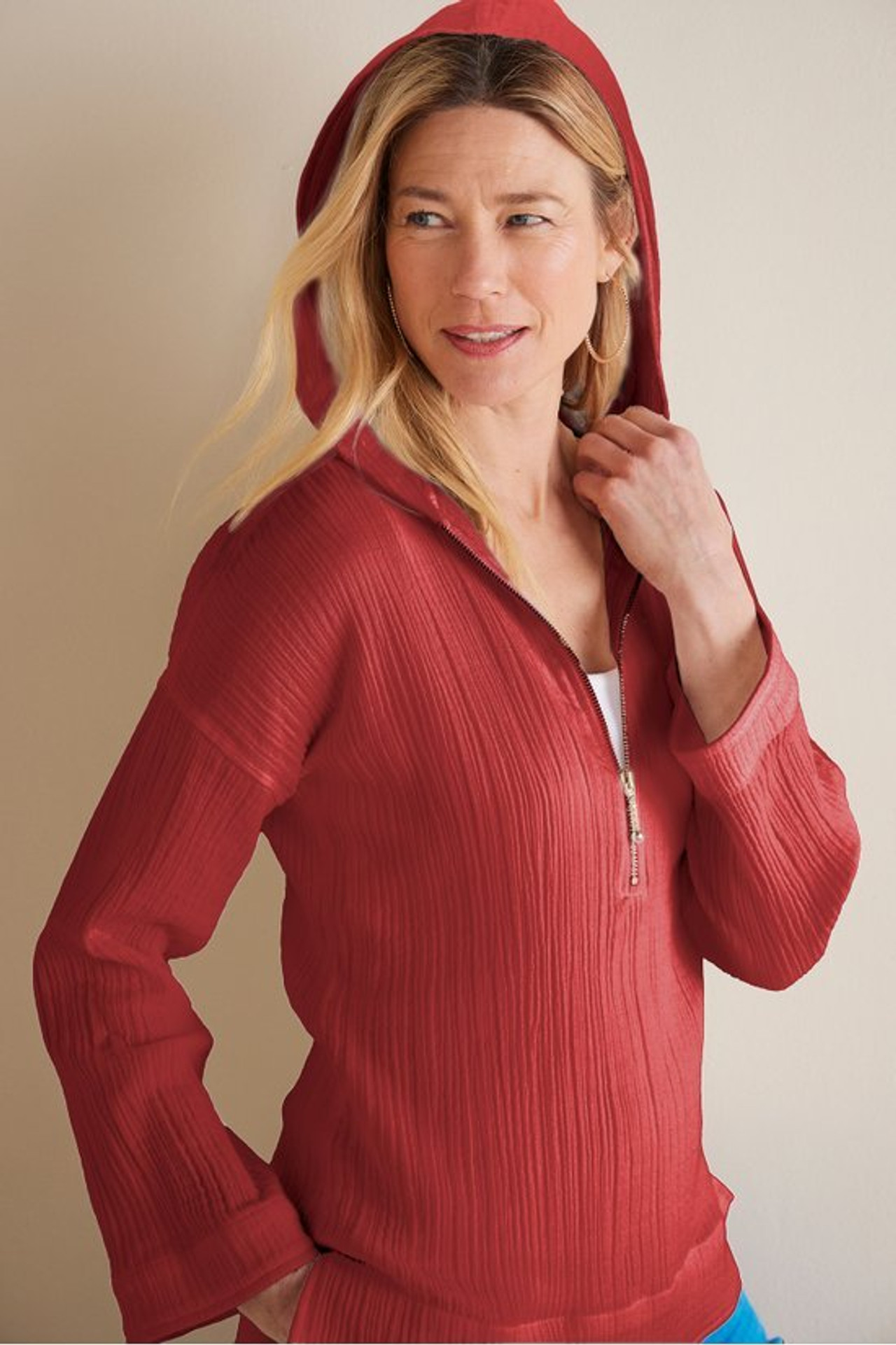 Kemia Gauze Hoodie